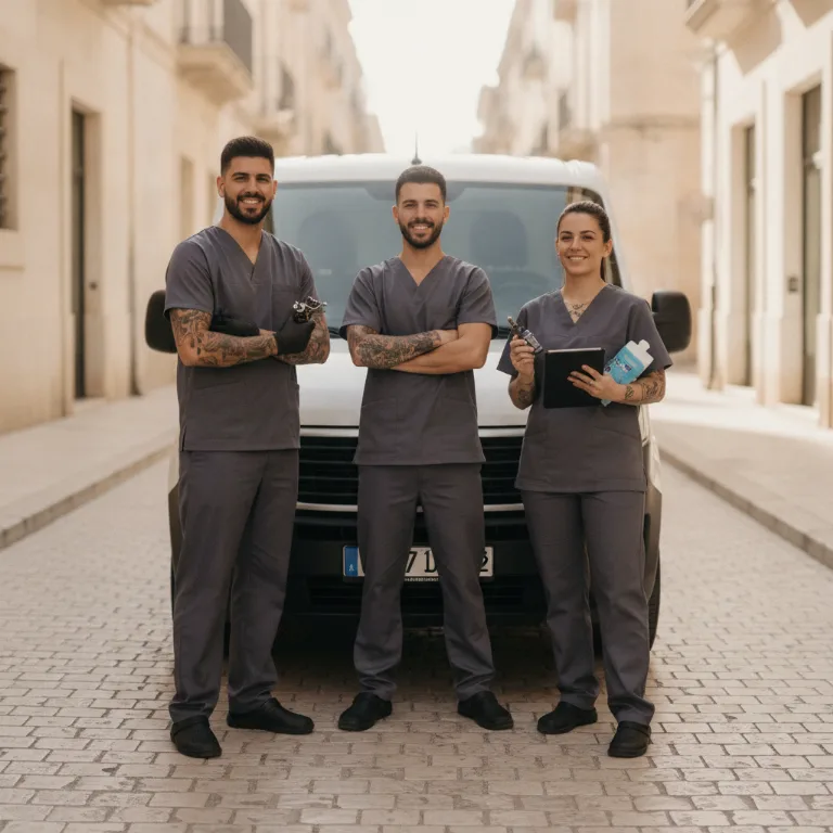 Tatuatore team a Quartu Sant'Elena